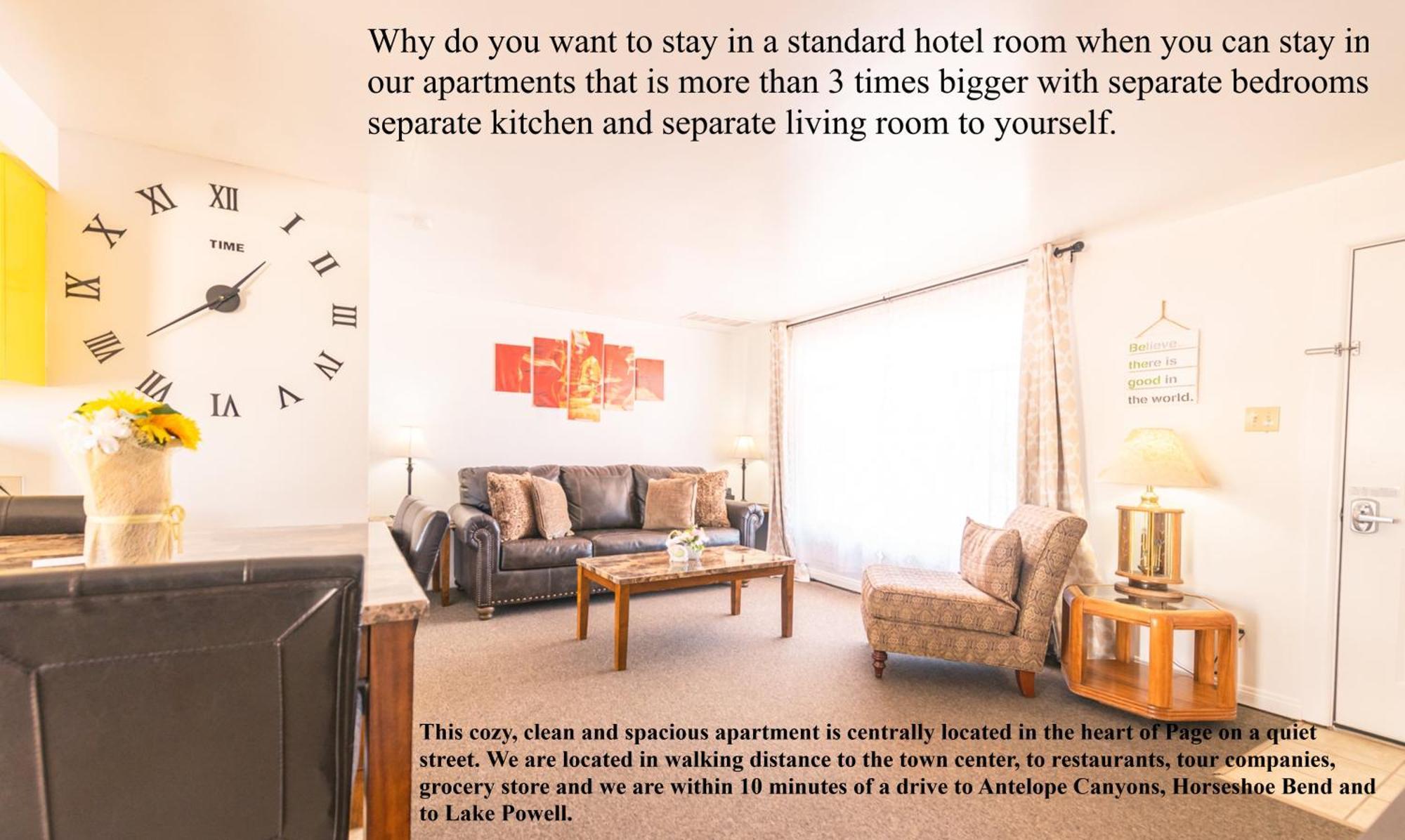 1 Or 3 Bedroom Apartment With Full Kitchen Page Ngoại thất bức ảnh