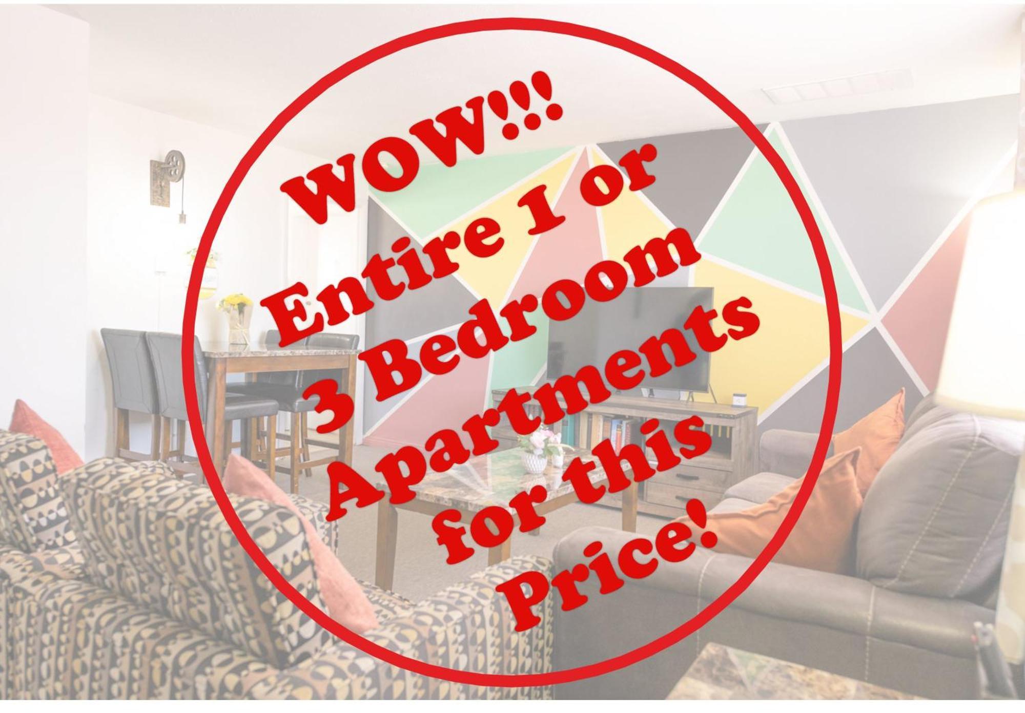 1 Or 3 Bedroom Apartment With Full Kitchen Page Ngoại thất bức ảnh